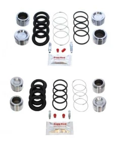 for Porsche 911 Front & Rear Brake Caliper Seal Rebuild Repair Kit with Pistons - Picture 1 of 3