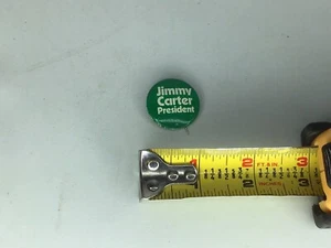 Botón Pinback Político Demócrata 1 In “Jimmy Carter For President” - Imagen 1 de 3