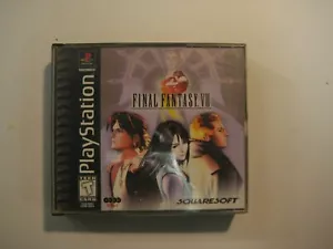 Final Fantasy VIII 8 PlayStation 1 PSX Squaresoft JRPG Game - Picture 1 of 6