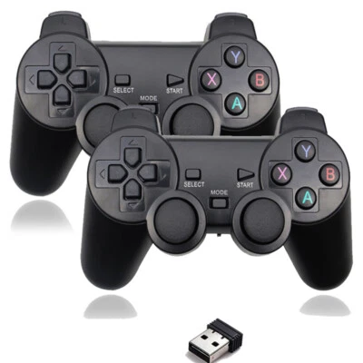 2.4GHz Wireless Gamepad Joystick Game Controller For PC PS3 Android Phone TV Box - Image 1 of 4