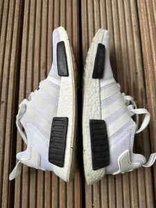 Adidas NMD R1 weiß Sneaker Schuhe Herren Gr. 44 Sport Joggen - Bild 1 von 6