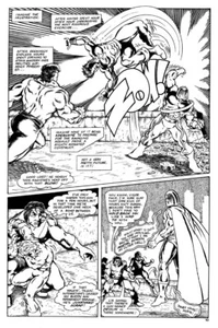 ORIGINAL 11 X 17 COMICS ARTWORK / HUMANTS #2 PAGE 10 11 X 17 - Picture 1 of 1
