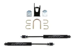 Fabtech Fits 05-21 Ford F250/350 4WD Dual Stealth Steering Stabilizer Kit - Oppo - Picture 1 of 4