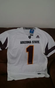 Adidas Arizona State University sun davils ncca football jersey NWT size L mens - Picture 1 of 6