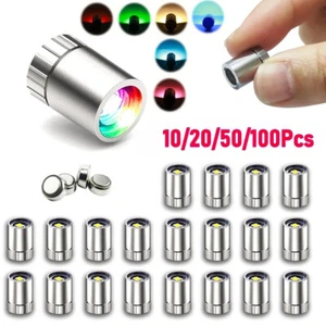 Mini LED Lights 7 Colors Dollhouse Hand Craft Miniature Light Include Battery - Picture 1 of 19