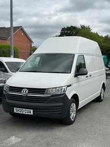 2020 20 VOLKSWAGEN TRANSPORTER 2.0 TDI T28 LWB HIGH ROOF FACELIFT EURO 6 FSH - Picture 1 of 19