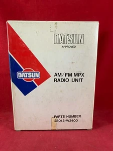 Radio Nissan 28013-W2400MPX X 1979-1983 Nissan 28013W2400 - Imagen 1 de 10