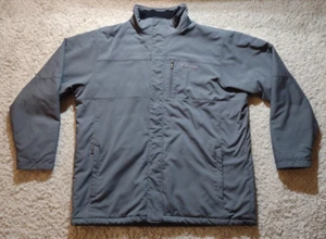 Columbia Men’s XL Steel Ledge Insulated Soft Shell Blue Jacket Stretch Full-Zip - Picture 1 of 10