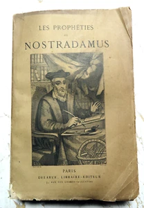 NOSTRADAMUS/LES PROPHETIES/ED  DELARUE/1866+T.J.MOULT/PHOPHETIES PERPETUELLES - Foto 1 di 7