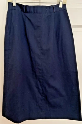 COUNTERPART WOMENS  SKIRT SIZE 14 POCKETS NAVY COTTON  NEW - Image 1 of 2