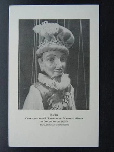 MALVERN Lanchester Marionettes LUCIO - L'AMFIPARNASO MADRIGAL OPERA c1940s PC - Picture 1 of 2