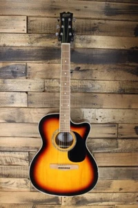 Damaged - Mitchell O120CESB Acoustic Electric Orchestra Guitar #R1663 - Picture 1 of 9