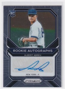 2021 Panini Prizm Albert Abreu Rookie Auto #RA-AA ST1