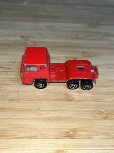 USED Vintage Majorette Bernard Hauler Tractor red 1/100 #27 - Picture 1 of 5