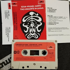Jean-Michel Jarre – The Concerts In China - 1982 cassette tape + cover excellent - Picture 1 of 1