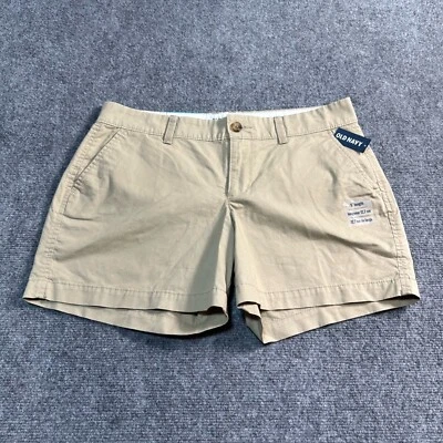 NUEVO Pantalones Cortos Old Navy Para Mujer 6 Tostados Mezcla de Algodón Elastizados Informales Preppy Foto 1 de 4