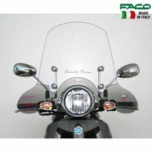 PARABREZZA (PARAVENTO) FACO PIAGGIO CARNABY CRUISER 300 COMPLETO DI ATTACCHI - Foto 1 di 1