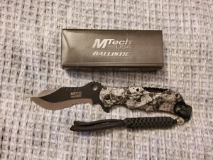 MTECH USA Ballistic MT-A808GY TACTICAL Grey Camo Assisted Opening Knife *knives - Picture 1 of 4
