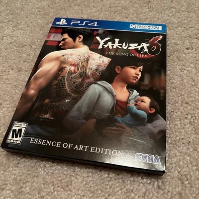 Yakuza 6: The Song of Life [Essence of Art Ed.] (Sony PlayStation 4 PS4, 2018) - Image 1 of 4