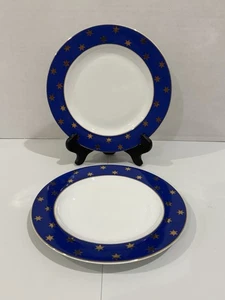"Platos de ensalada American Atelier Party Time Cobalt 8"" #6802 - Juego de 2" - Imagen 1 de 8