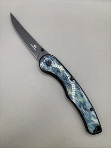 MOSSY OAK FISHING ANGLERS FILET KNIFE FOLDABLE 12" LONG - Picture 1 of 2