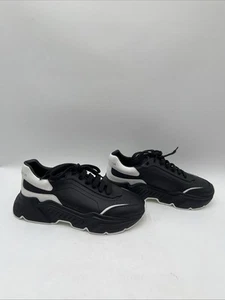 Dolce & Gabbana Daymaster Sneakers Black/White Size 6 - Picture 1 of 5