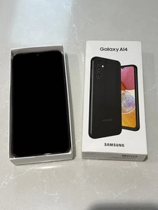SAMSUNG Galaxy A14 5G 64GB/4GB RAM UNLOCKED Black SMARTPHONE Mint Condition  - Picture 1 of 6