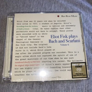 Eliot Fisk Plays Bach and Scarletti Vol 6 SACD Brand New Factory Sealed - Picture 1 of 2