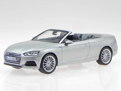 Audi A5 Convertible 2017 florett silver diecast modelcar 5331 Spark 1:43 - Image 1 of 4