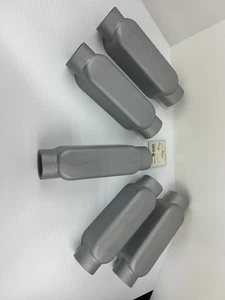 Appleton C200-M 2" Form 35 Malleable Iron Unilet Conduit Body Type C - Lot of 5 - Picture 1 of 9