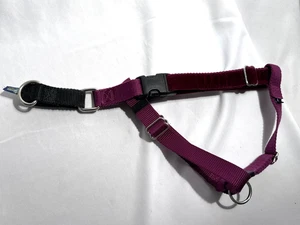 2 Hounds Design Freedom No-Pull Dog Harness Large Velvet Liner Purple Black USA - Picture 1 of 5