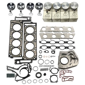 92.9mm Engine Overhaul Rebuilding Pistons Gasket Kit 4.6L Fit For BENZ X164 W221 - Picture 1 of 13