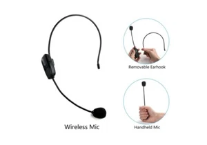 new Jelly Comb UHF Microphone sans Fil Haut-Parleur 2-en-1 X0011AHQ9J - Photo 1/3