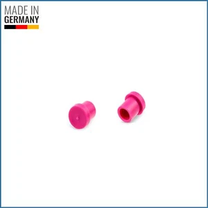 Violette Schmiernippelkappen ohne Befestigungslasche - Bild 1 von 2