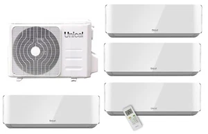 Climatizzatore Multisplit UNICAL U.E. R410A CMX4 28HE+4 U.I. CMUN 10HI a parete - Imagen 1 de 1