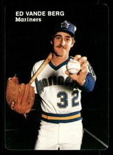 Ed Vande Berg 1984 Mother's Cookies Seattle Mariners #8   Seattle Mariners