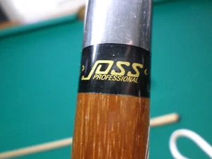 JOSS POOL CUE GOLD LETTER PROFESSIONAL, NICK VARNER WORLD CHAMPION, 20 OZ - Picture 1 of 11