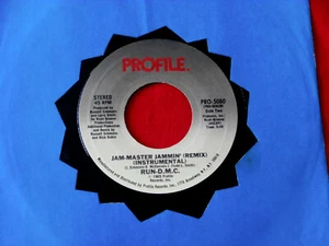 RUN D.M.C.~JAM -MASTER JAMMIN REMIX~ UNPLAYED COPY~ INST. FLIP SIDE ~FUNK~SOUL - Picture 1 of 2