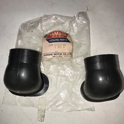 2 limpiadores de admisión de aire articulados Yamaha 1969-71 AT1 CT1 PT#248-14453-00 NOS OEM Foto 1 de 4