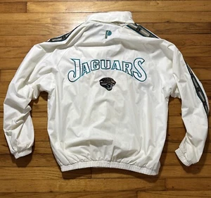 Vintage 90s Jacksonville Jaguars Jacket Pro Player Script NFL Experience - Picture 1 of 14
