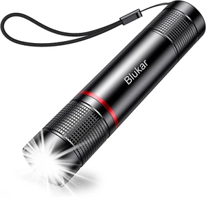 LED Torch Rechargeable 2000 Lumen 4 Modes Waterproof Pocket Light Camping Hiking - Picture 1 of 11