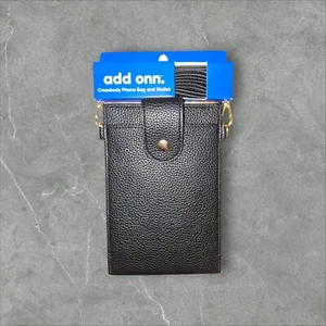 onn. XXL Universal Crossbody Phone Case - Black - Zdjęcie 1 z 8