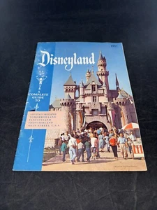 Vintage 1957 Disneyland Complete Guide Booklet Map Brochure Rare - Bild 1 von 22
