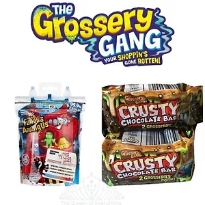 Moose Toys The Grossery Gang Crusty Chocolate Putrid Power Bug Strike Grosseries - Imagen 1 de 6