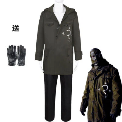 Cosplay 2022 The Batman Riddler Costume Halloween Superhero Carnival Suit Outfit - Image 1 of 4