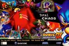 Sonic Adventure DX Director's Cut Nintendo GameCube poster stampa art pubblicitaria - lucido