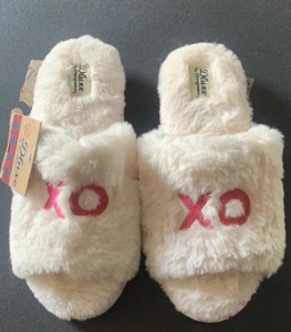 Slippers Dearforms Dluxe House Slippers Shoes Large 9-10 Memory Foam NWT - Picture 1 of 6