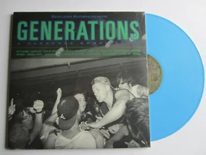 GENERATIONS comp LP REVELATION RECORDS BLUE VINYL mental MIND ERASER HC UNPLAYED - Picture 1 of 1