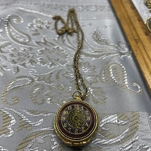 Vintage North Star Pocket Watch 17 Jewels Flip Up Pendant Watch - Picture 1 of 8