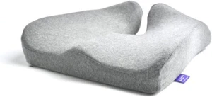 Cojín de asiento de alivio de presión patentado C CUSHION LAB para larga sesión gris claro - Imagen 1 de 6